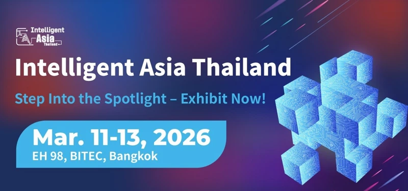 Intelligent Asia Thailand 2026 (Mar 11 Wednesday – 13 Friday)